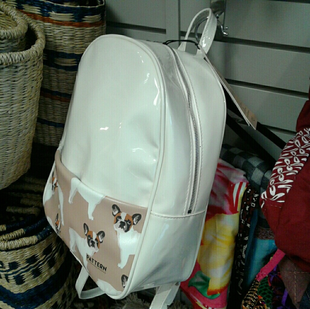 Super Cute French Bulldog Backpack! Cruelty Free!